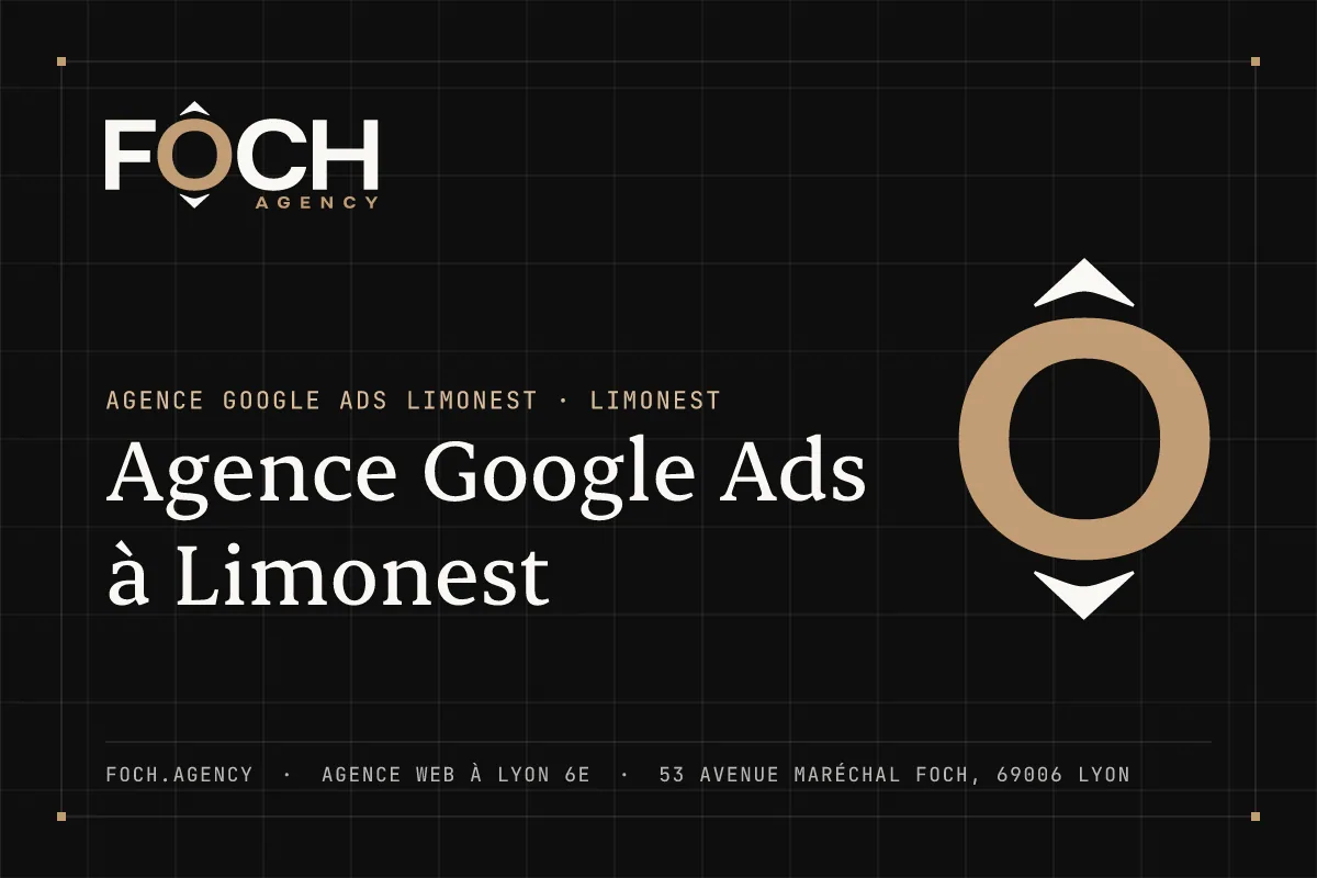 Agence Google Ads à Limonest — FOCH AGENCY, agence web à Lyon 6e