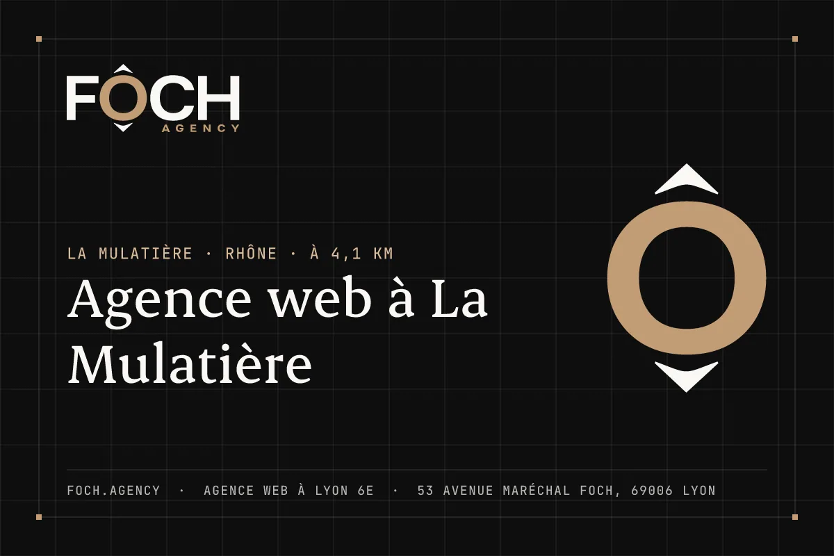 Agence web à La Mulatière — FOCH AGENCY, agence web à Lyon 6e